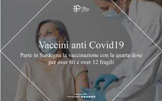 Covid19, via libera alla quarta dose per tutti gli over 60 e fragili over 12