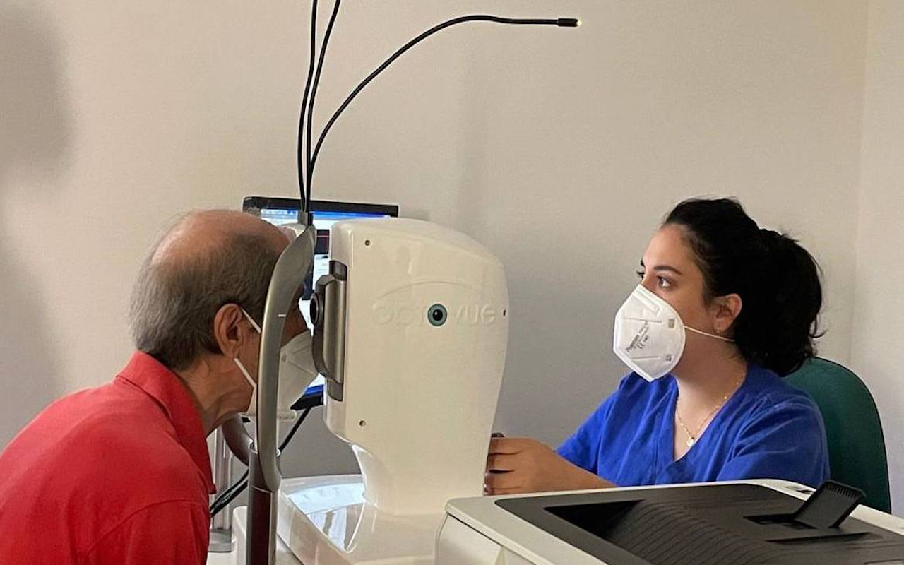 Una visita oculistica