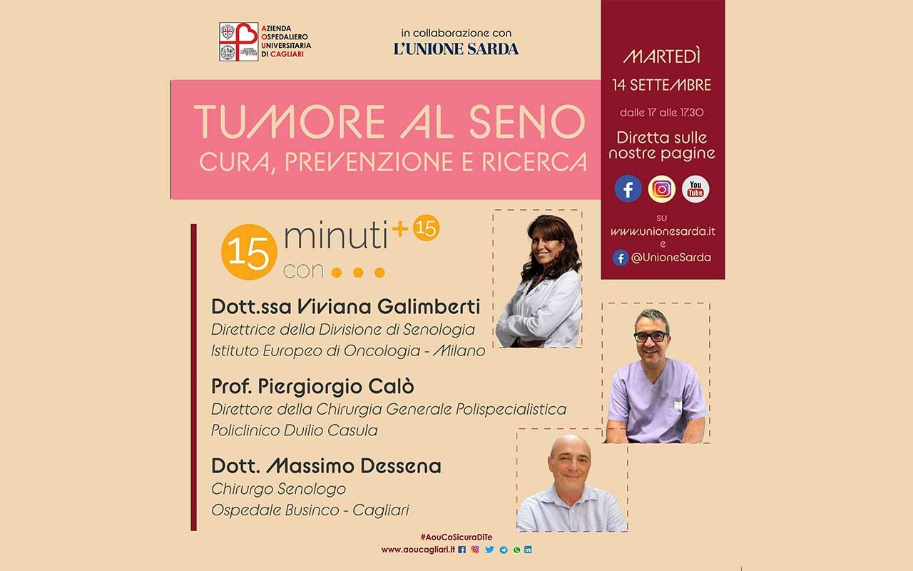 La puntata di 15 minuti + 15 andrà in onda martedì 14 settembre.