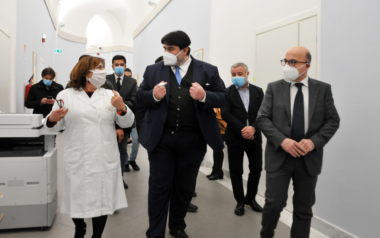 Centro Donna inaugurazione con il presidente Christian Solinas