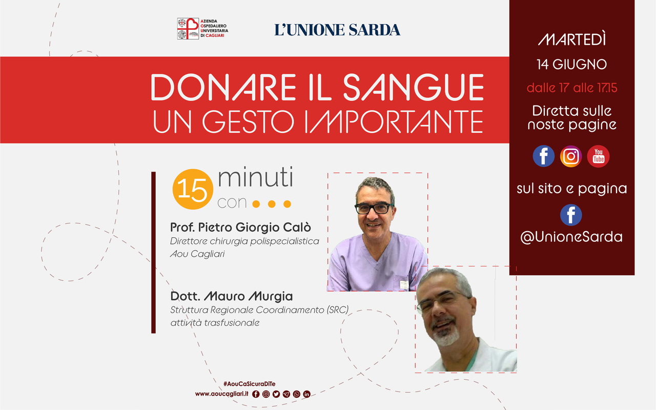 Donare il sangue è un gesto importante a 15 minuti con