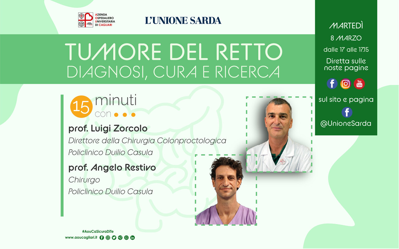 Tumore del retto 15 minuti con